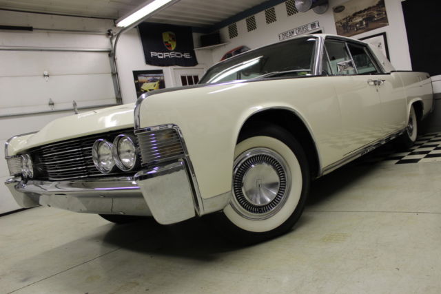 arctic white lincoln, low mile survivor