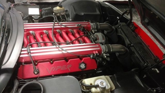 1994 dodge viper rt/10,8l,v10,6-speed manual,20133 miles,roadster,convertible
