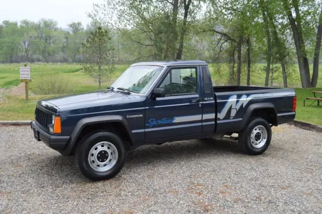 1991 jeep comanche sport 4x4 4.0l 5 speed