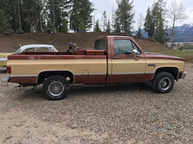 1983 gmc sierra classic 1500 4x4 diesel super low miles