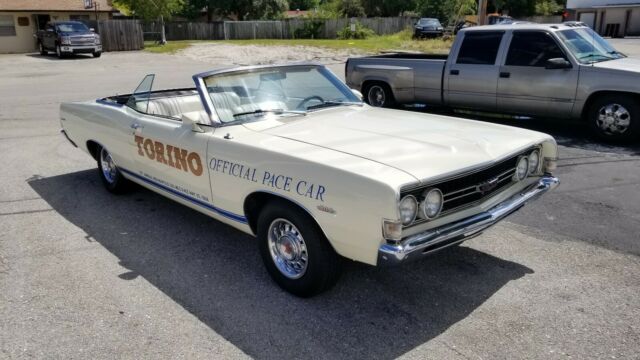 1968 ford torino gt touring convertible indianapolis 500 pace car original