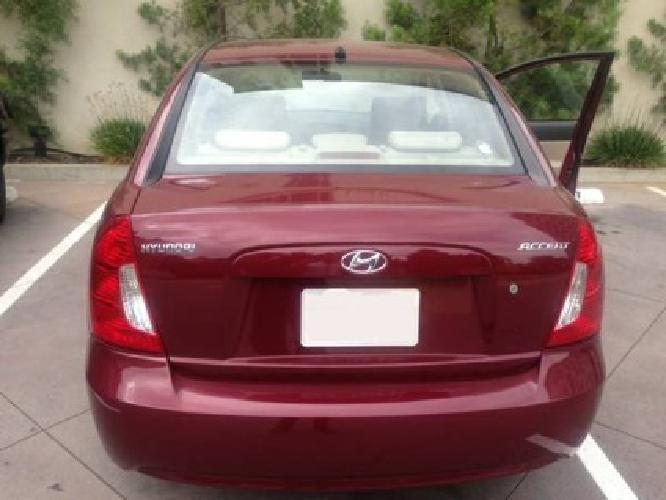 obo 2007 hyundai accent 4d sedan 47k miles - (pd/alham in los angeles, ca