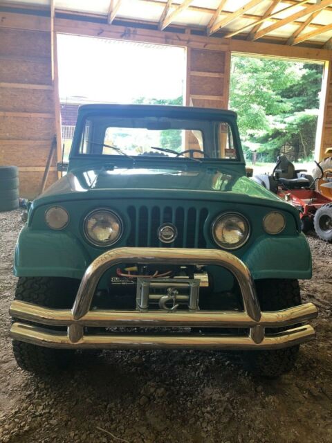 1970 kaiser jeep jeepster commando half-cab 4x4 automatic dauntless v6