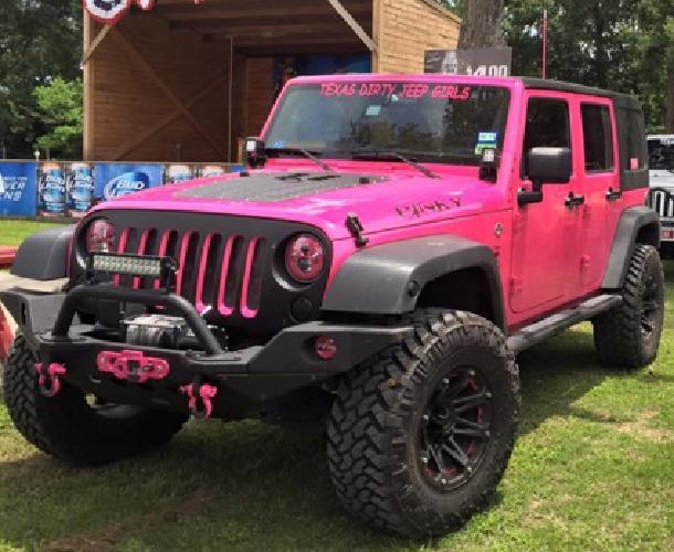 2013 jeep wrangler unlimited pink in the woodlands, tx