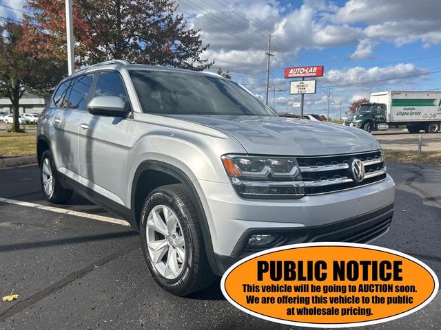 2019 volkswagen atlas 3.6l se w/technology