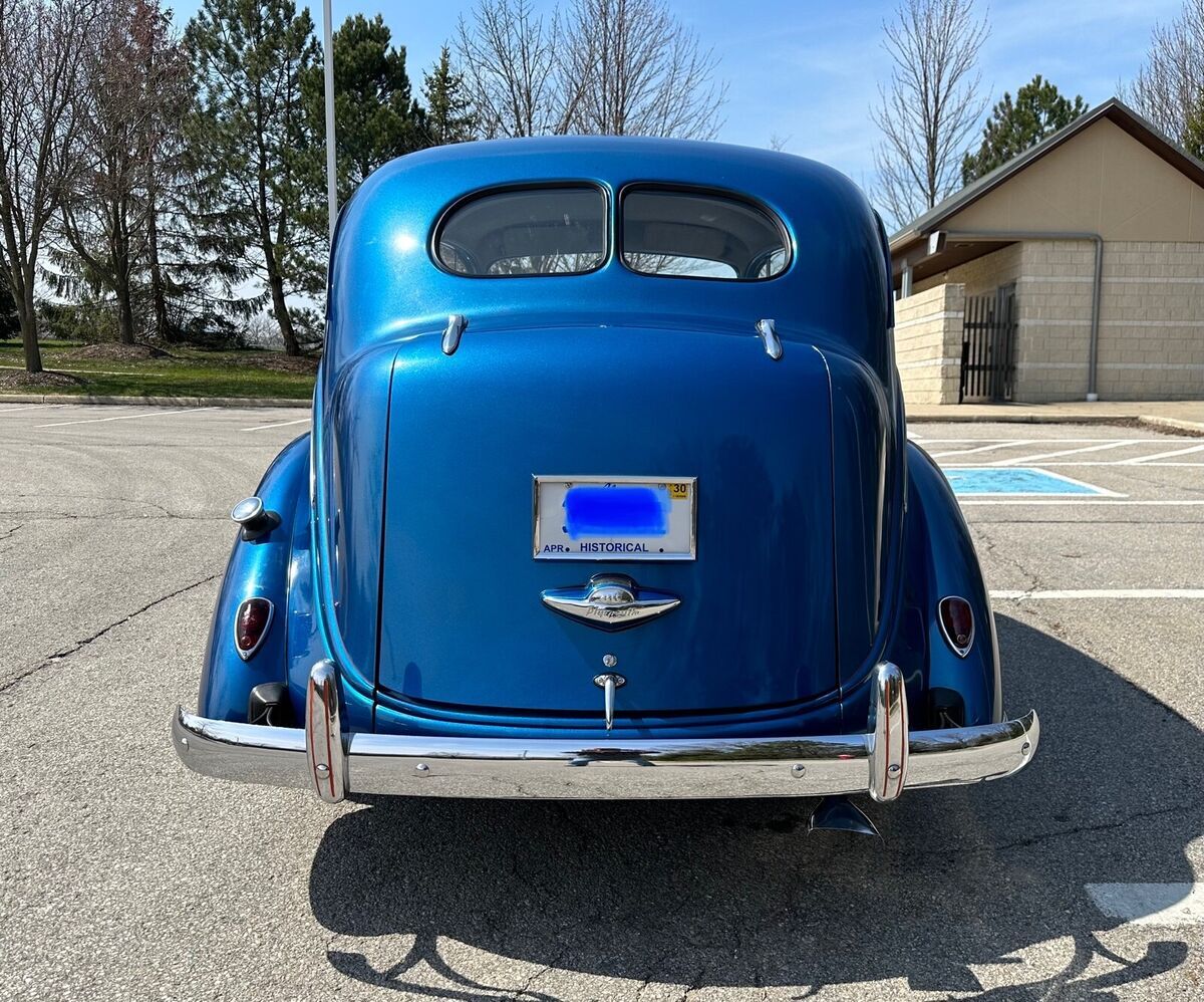 1939 plymouth deluxe sedan blue rwd manual deluxe