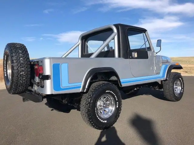 1982 scrambler cj-8 with only 28k miles and with the rare automatic transmission