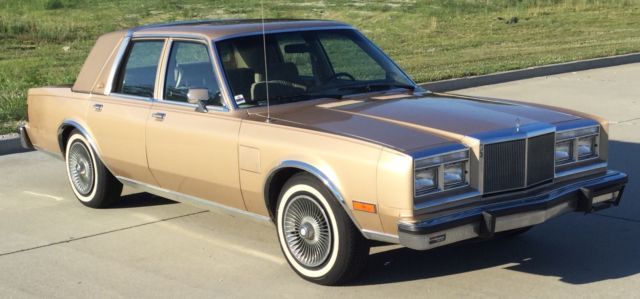 1984 chrysler new yorker fifth avenue 18k original miles 318 automatic a/c works