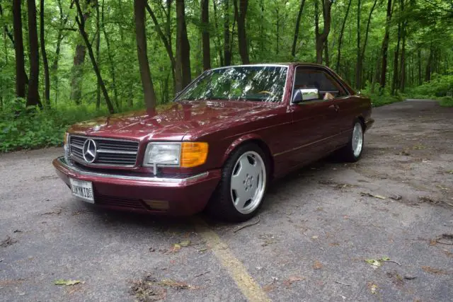1986 mercedes-benz 560 sec