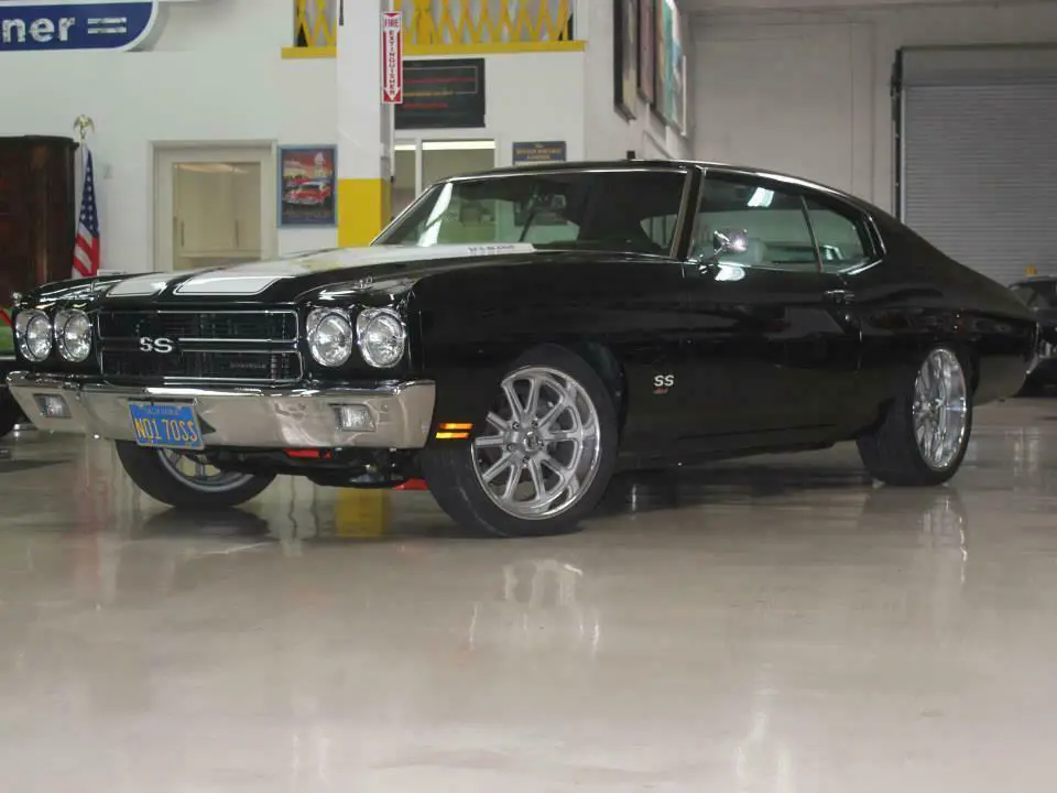 1970 chevrolet chevelle 502 ss 500 miles black 8.2 automatic