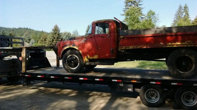 1955 dodge 2 1/2 ton job rated j dump truck