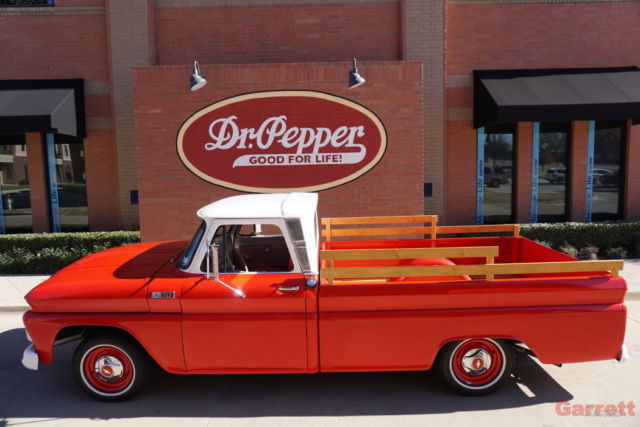1965 chevrolet c10 fleetside custom cab texas pickup truck / video