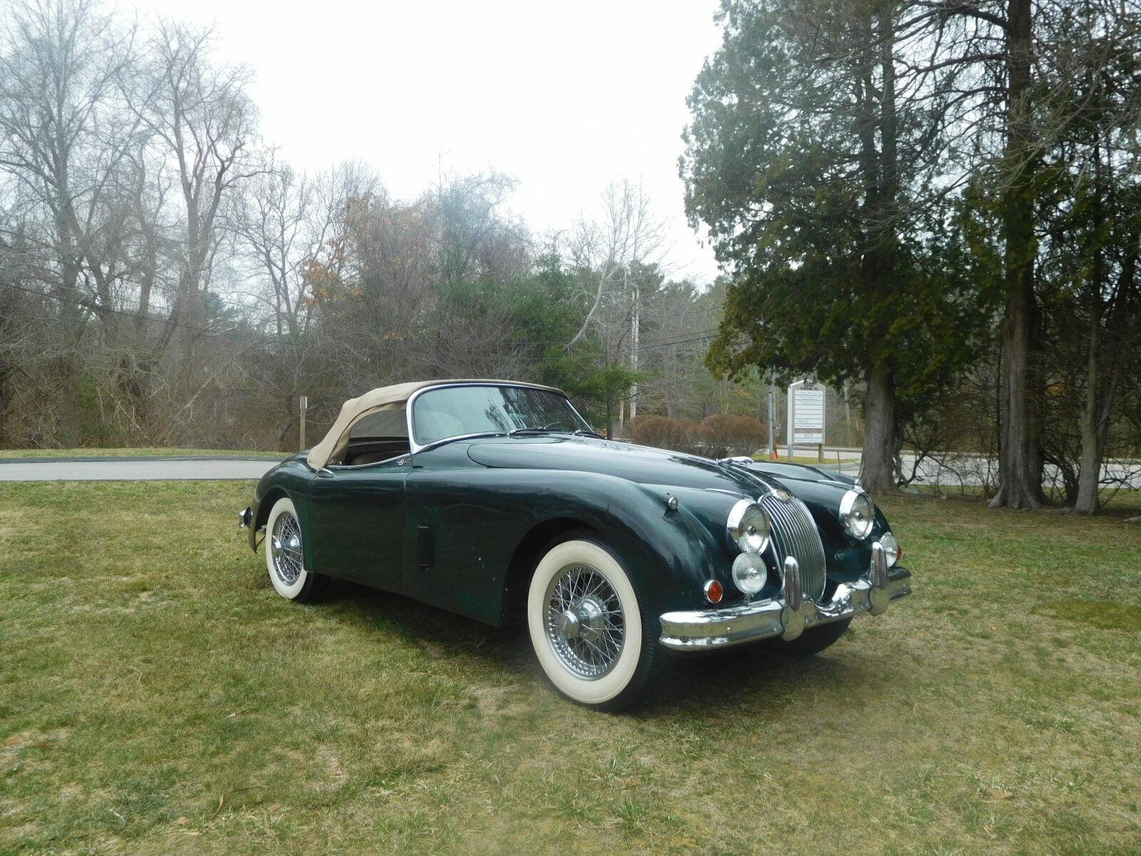 1959 jaguar xk 150s convertible british racing green 12660 miles