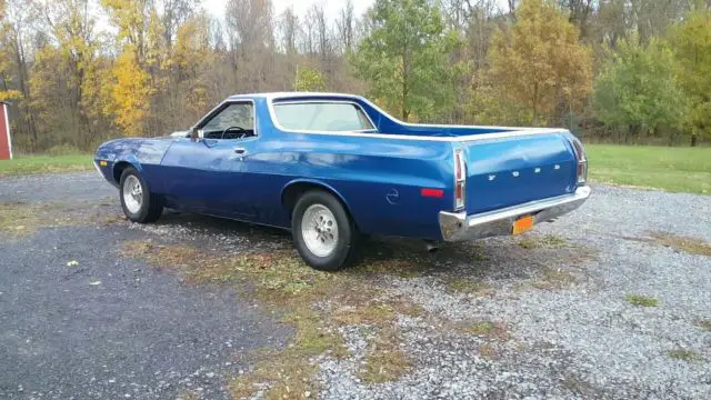 1972 ford ranchero 500 351 cleveland automatic transmission gt hood dual exhaust