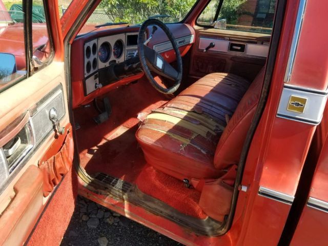 1978 chevrolet silverado c10 big-10 454 short bed