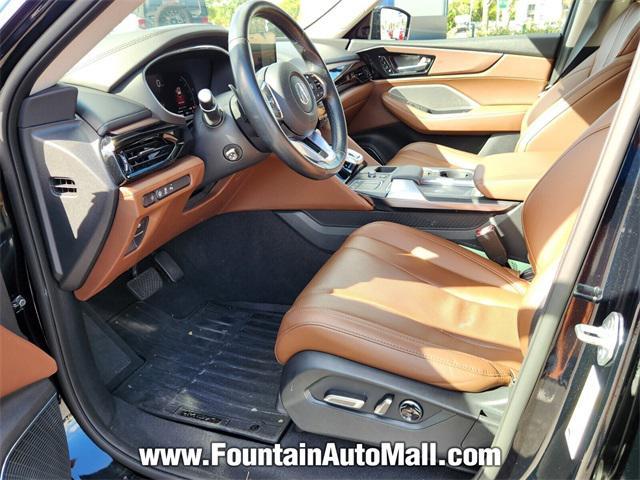 2023 acura mdx technology package