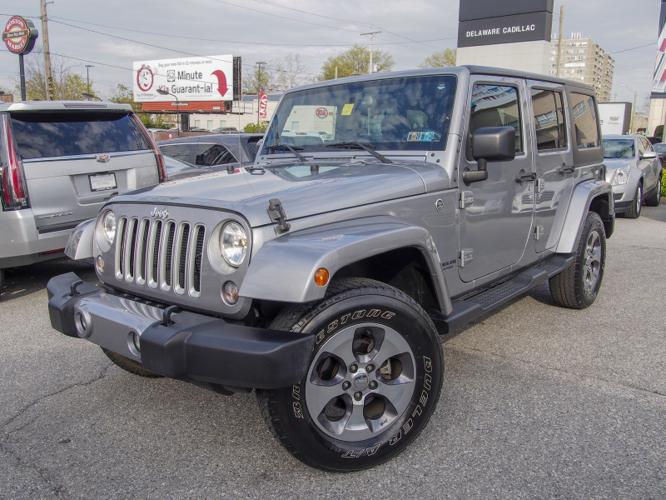 used 2016 jeep wrangler 4wd unlimited sahara wilmington, de 19806 for sale in wilmington, delaware