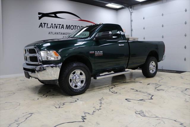 2018 ram 3500 slt 4x4 2dr regular cab 8 ft. lb srw pickup