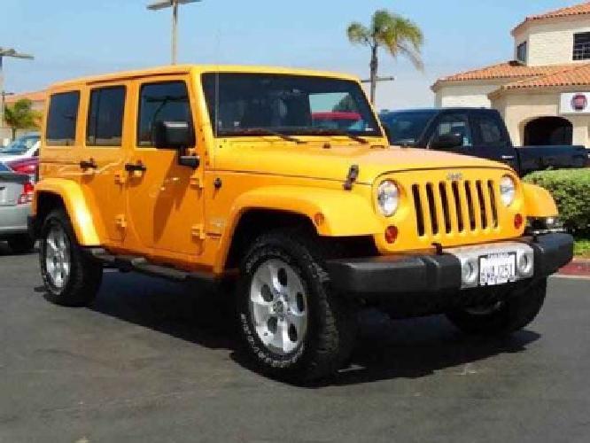 2012 jeep wrangler unlimited unlimited sahara sport utility 4d in carlsbad, ca