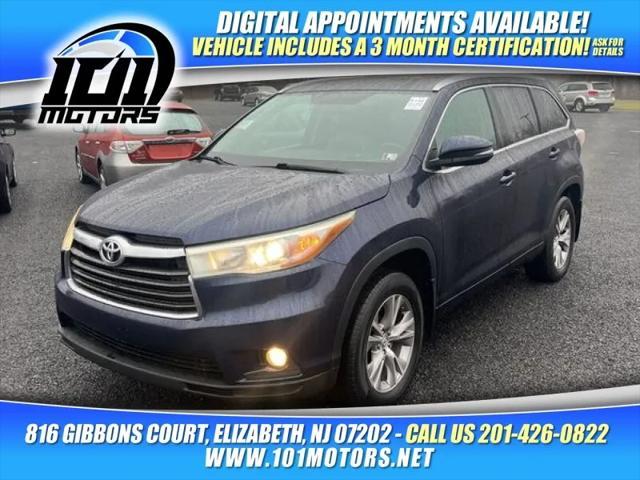 2015 toyota highlander xle