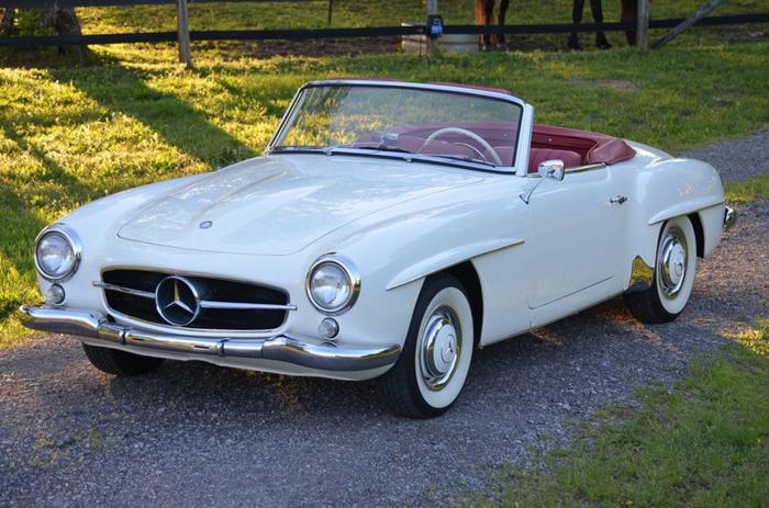1960 mercedes benz 190sl for sale in burnham, maine