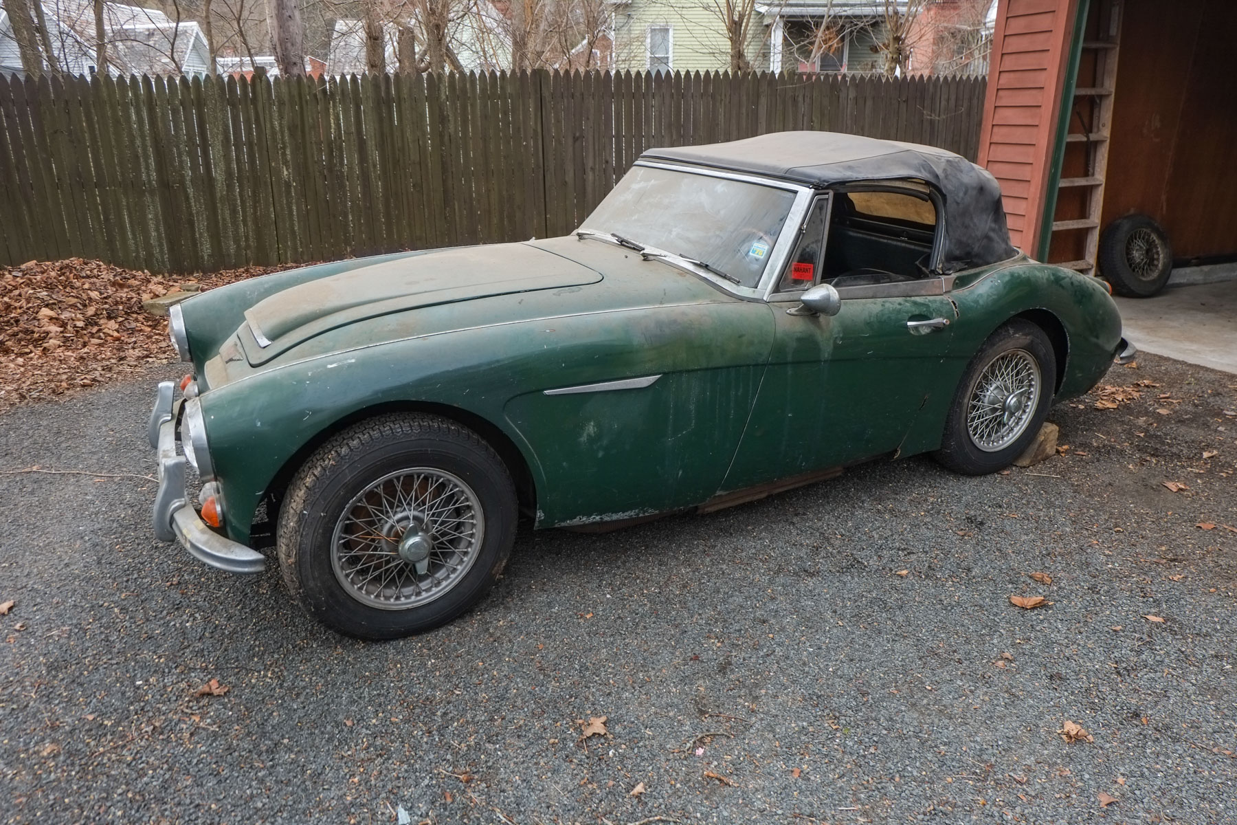 1966 austin-healey 3000 bj8 mk iii project