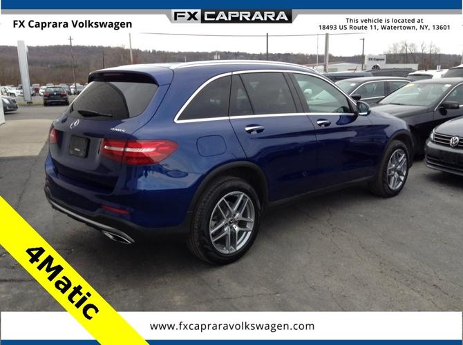 used 2017 mercedes-benz glc 300 4matic watertown, ny 13601 for sale in glen park, new york