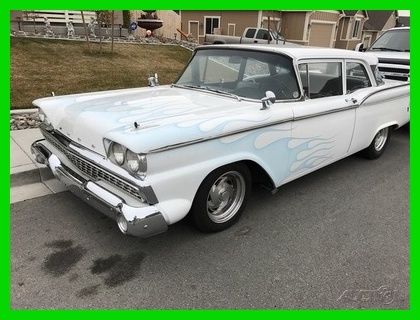 1959 ford fairlane custom 300 used 390 v8, automatic coupe, no rust, a/c