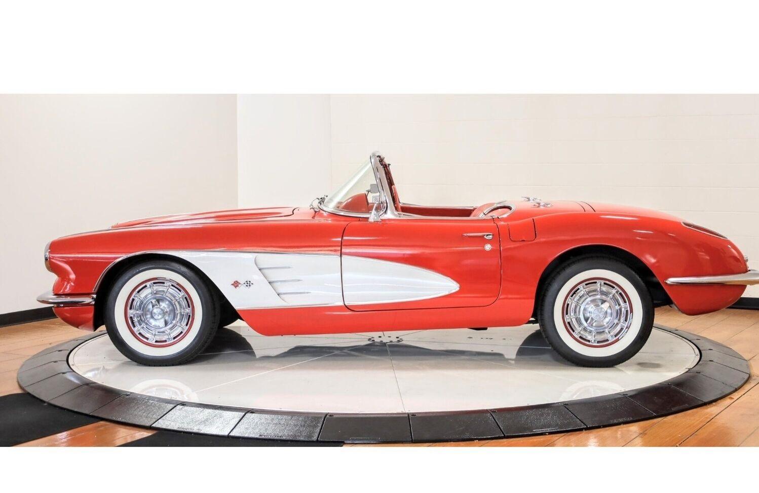 1960 chevrolet corvette 270 hp 2 door convertible