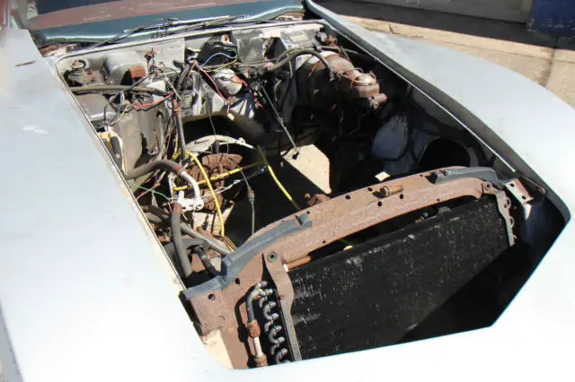 1976 corvette body on rolling chassis