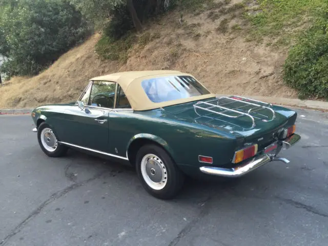1973 fiat 124 spider convertible 2-door 1.6l