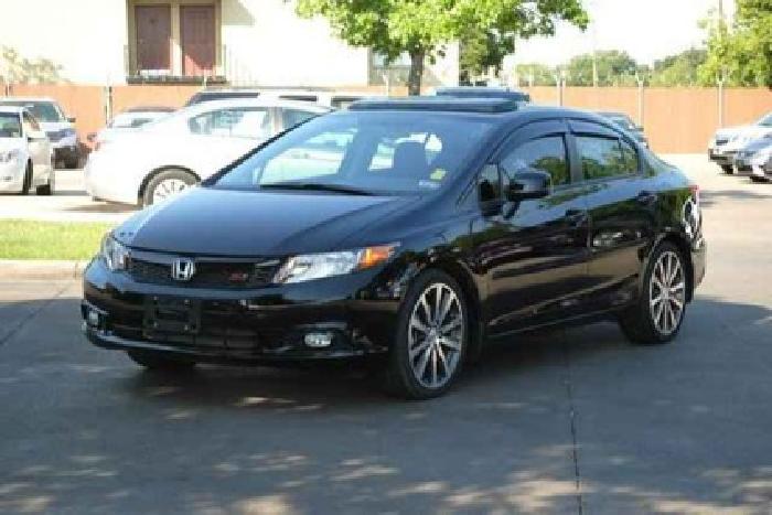 2012 honda civic si in dallas, tx