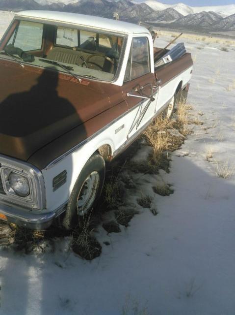 1972 chevy cheyenne c20 402bb t400 original and stock