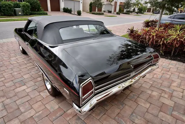 1969 chevrolet chevelle convertible 396/375 hp 4 speed t10 12 bolt