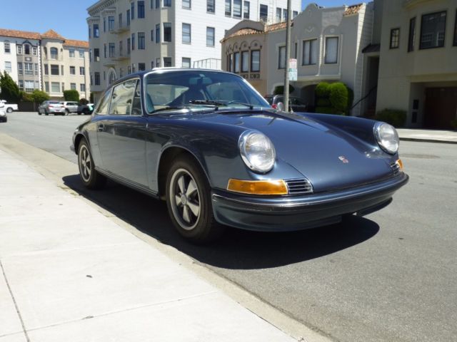 1969 porsche 912 sunroof coupe california car lwb original tangerine color 5 spd