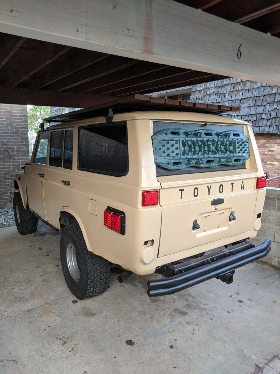 1978 toyota land cruiser suv brown 4wd automatic fj55