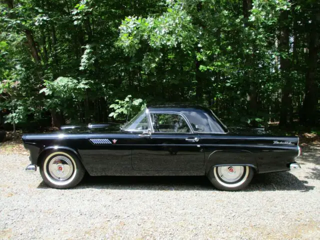 1955 ford thunderbird convertible v8 292 3 spd w/ overdrive 54k miles original
