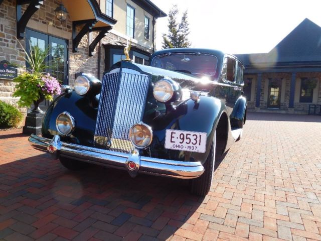 1937 packard 1501 touring sedan. lwb. aaca first place. will be at hershey 2018