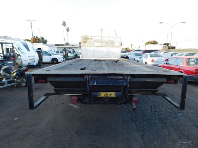 1988 gmc c6000 flat bed truck 8-cylinder gas no reserve