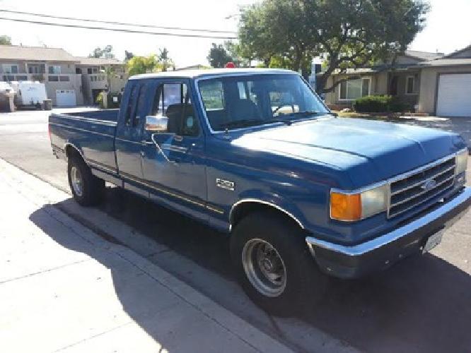 * 1991 ford f-250 supercab-low miles in el cajon, ca