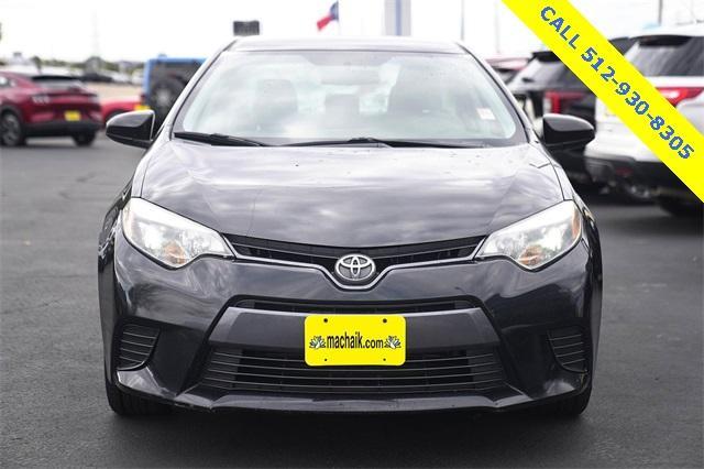 2016 toyota corolla le