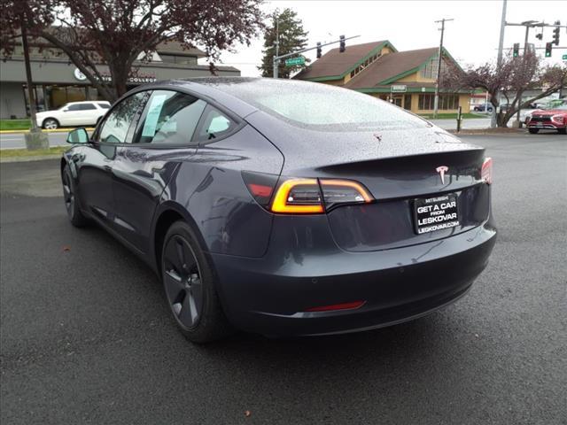 2022 tesla model 3 standard range