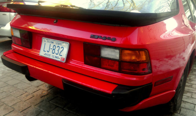 1988 porsche 944 red automatic