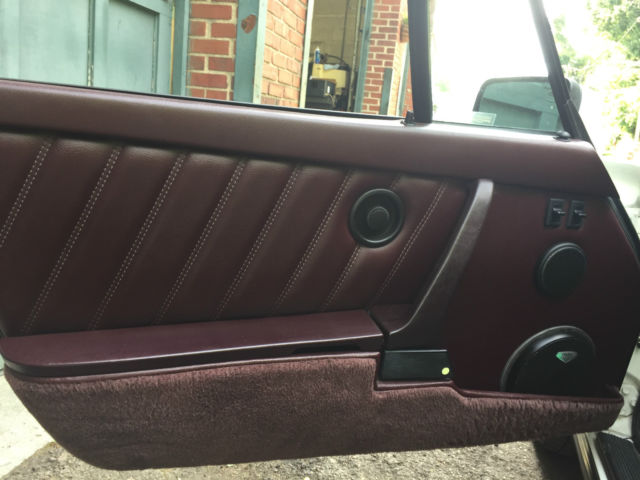 1989 porsche 911 carrera targa grand prix white with burgundy 70k miles clean!!