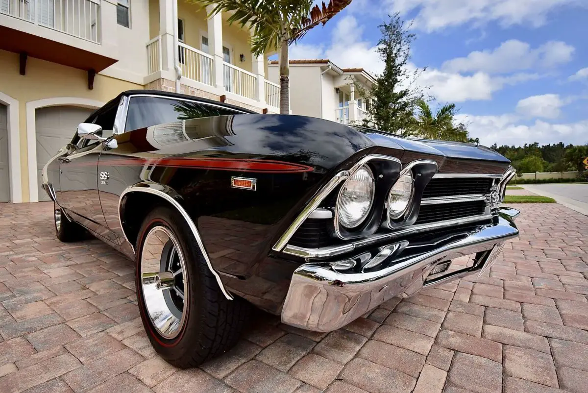 1969 chevrolet chevelle convertible 396/375 hp hurst 4 speed immaculate interior