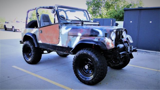 1983 jeep cj-7 4.0ho efi,dana 44, winch, off road proven and ready, arizona jeep