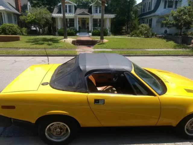 1980 convertible tr7 30th anniversary edition 2.0 su hs6 dual carbs yellow