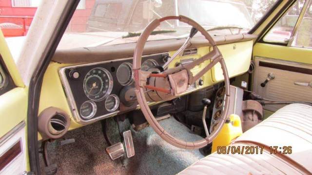 1971 chevrolet 4x4 cheyenne, a/c, auto, dry nevada truck