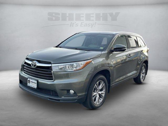 2015 toyota highlander xle