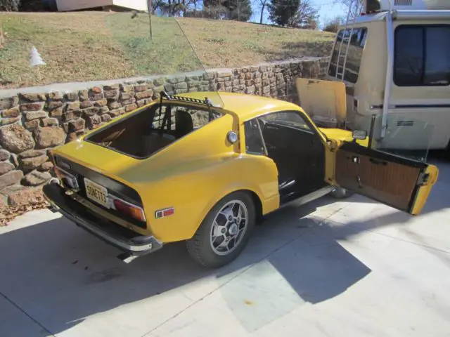 1974 saab sonett, yellow, great condition